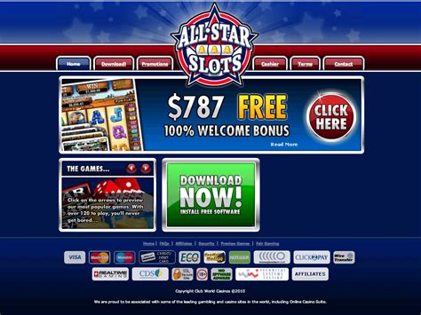All star slots casino codigo promocional